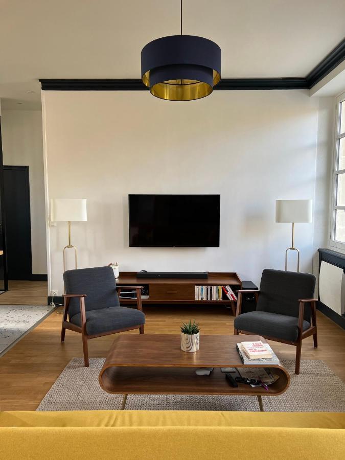Bright Apt 70M2 In Bayeux Historic Center W Pkg Exterior foto
